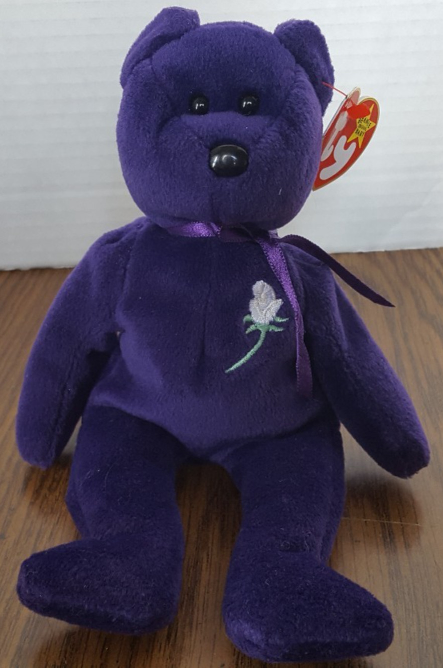 Ty Beanie Babies Princess Bear Toy